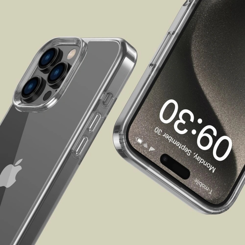 Tech-Protect Flexair Hybrid puzdro pre Apple iPhone 16 Pro Max, priehľadné