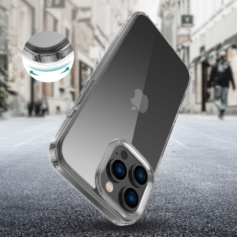 Tech-Protect Flexair Hybrid puzdro pre Apple iPhone 16 Pro Max, priehľadné