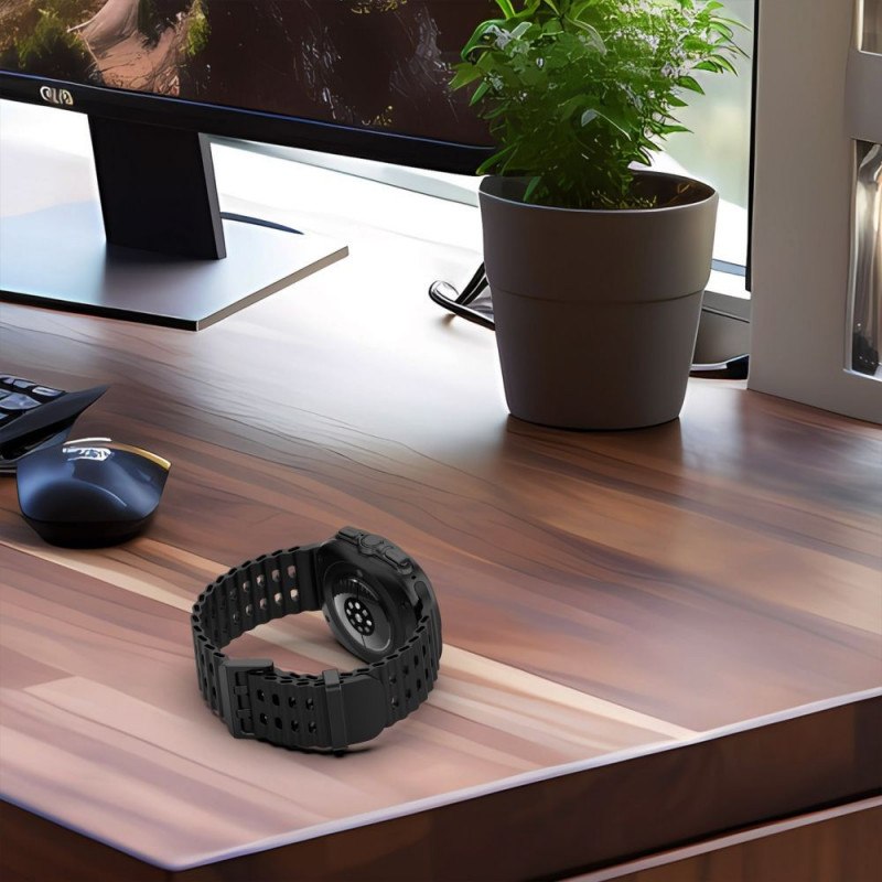 Tech-Protect IconBand Pro remienok pre Samsung Galaxy Watch Ultra 1 / 2, 47 mm, čierny
