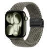 Remienok Tech-Protect Nylonmag pre Apple Watch 4/5/6/7/8/9/SE/Ultra 1/2, 42/44/45/49 mm, olivovo sivý