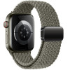Remienok Tech-Protect Nylonmag pre Apple Watch 4/5/6/7/8/9/SE/Ultra 1/2, 42/44/45/49 mm, olivovo sivý