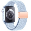Remienok Tech-Protect Nylonmag pre Apple Watch 4/5/6/7/8/9/SE/10, 38/40/41/42 mm, Baby Blue