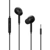 Drôtové slúchadlá Tech-Protect Ultraboost Core G3 Mini Jack 3,5 mm, čierne