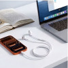 Drôtové slúchadlá Tech-Protect Ultraboost Core G4 USB-C, biele