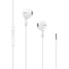 Tech-Protect Ultraboost Core G4 Mini Jack 3,5 mm káblové slúchadlá, biele (THP5619)