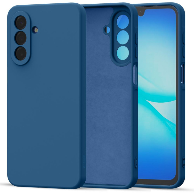 Puzdro Tech-Protect Icon Silicone pre Samsung Galaxy A17 / A18 4G / 5G, námornícka modrá (THP4715)