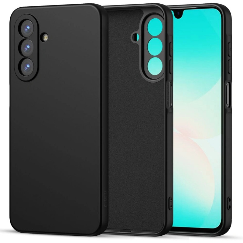Puzdro Tech-Protect Icon Silicone pre Samsung Galaxy A17 / A18 4G / 5G, čierne (THP4642)