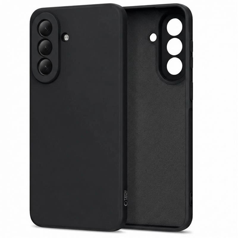 Puzdro Tech-Protect Icon Silicone pre Samsung Galaxy A17 / A18 4G / 5G, čierne (THP4642)