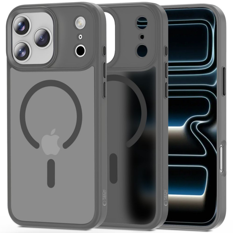Tech-Protect Magmat MagSafe puzdro pre Apple iPhone 17 Pro, matná pastelová sivá