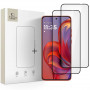 Tech-Protect Glass Fit+ tvrdené sklo pre Motorola Edge 50 Neo / 60 Neo, čierne (2 ks)