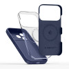 Tech-Protect silikónové puzdro MagSafe pre Apple iPhone 17 Pro Max, Deep Blue
