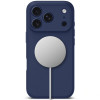 Tech-Protect silikónové puzdro MagSafe pre Apple iPhone 17 Pro Max, Deep Blue