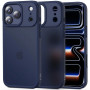Tech-Protect Puzdro Magmat pre Apple iPhone 17 Pro, matná tmavomodrá