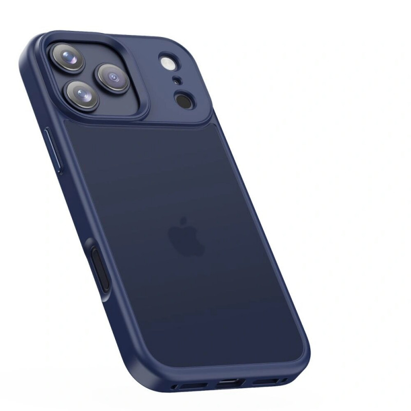 Tech-Protect Puzdro Magmat pre Apple iPhone 17 Pro, matná tmavomodrá