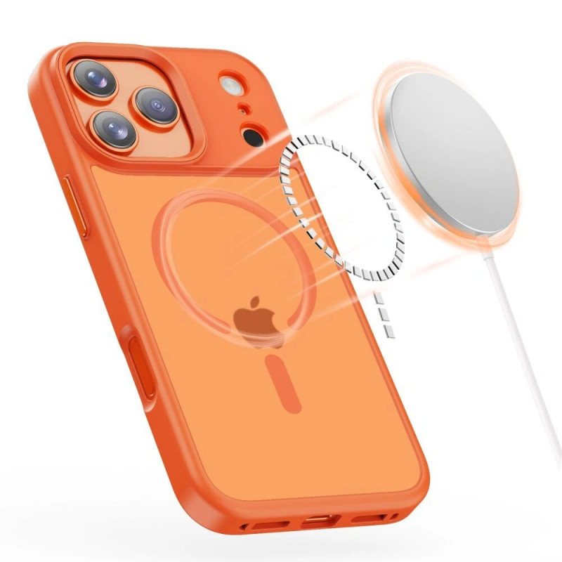 Tech-Protect Magmat MagSafe puzdro pre Apple iPhone 17 Pro, matná kozmická oranžová