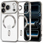 Tech-Protect MagFlex MagSafe puzdro pre Apple iPhone 17 Pro, lesklá strieborná