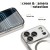Tech-Protect MagFlex MagSafe puzdro pre Apple iPhone 17 Pro Max, lesklá strieborná