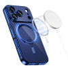 Tech-Protect MagFlex MagSafe puzdro pre Apple iPhone 17 Pro, Shiny Deep Blue