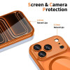 Tech-Protect MagFlex MagSafe puzdro pre Apple iPhone 17 Pro Max, lesklá cosmic orange