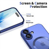 Tech-Protect MagFlex MagSafe puzdro pre Apple iPhone 17, lesklá modrá Mist Blue