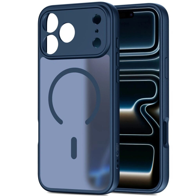 Tech-Protect BasicMag MagSafe puzdro pre Apple iPhone 17 Pro Max, matné Deep Blue