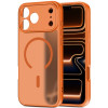 Puzdro Tech-Protect BasicMag MagSafe pre Apple iPhone 17 Pro Max, matná Cosmic Orange
