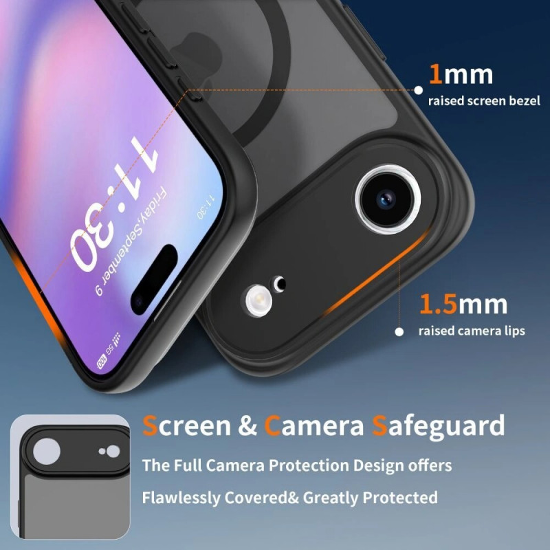 Tech-Protect BasicMag MagSafe puzdro pre Apple iPhone 17 Pro, matná cosmic orange