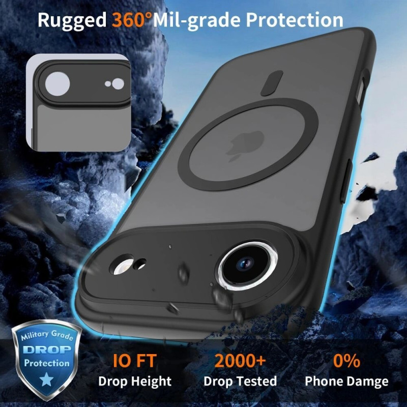 Tech-Protect BasicMag MagSafe puzdro pre Apple iPhone 17 Pro, matná cosmic orange