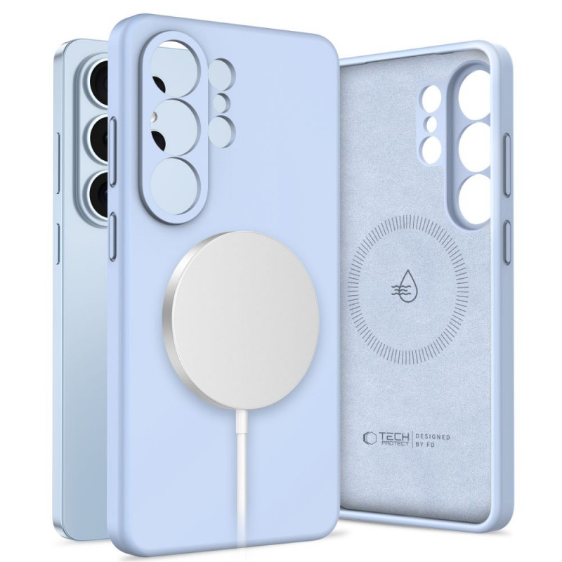 Tech-Protect silikónové puzdro MagSafe pre Samsung Galaxy S26 Ultra, sky blue