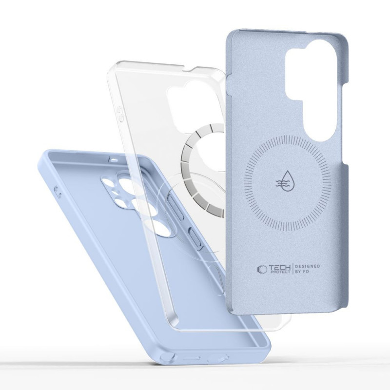 Tech-Protect silikónové puzdro MagSafe pre Samsung Galaxy S26 Ultra, sky blue