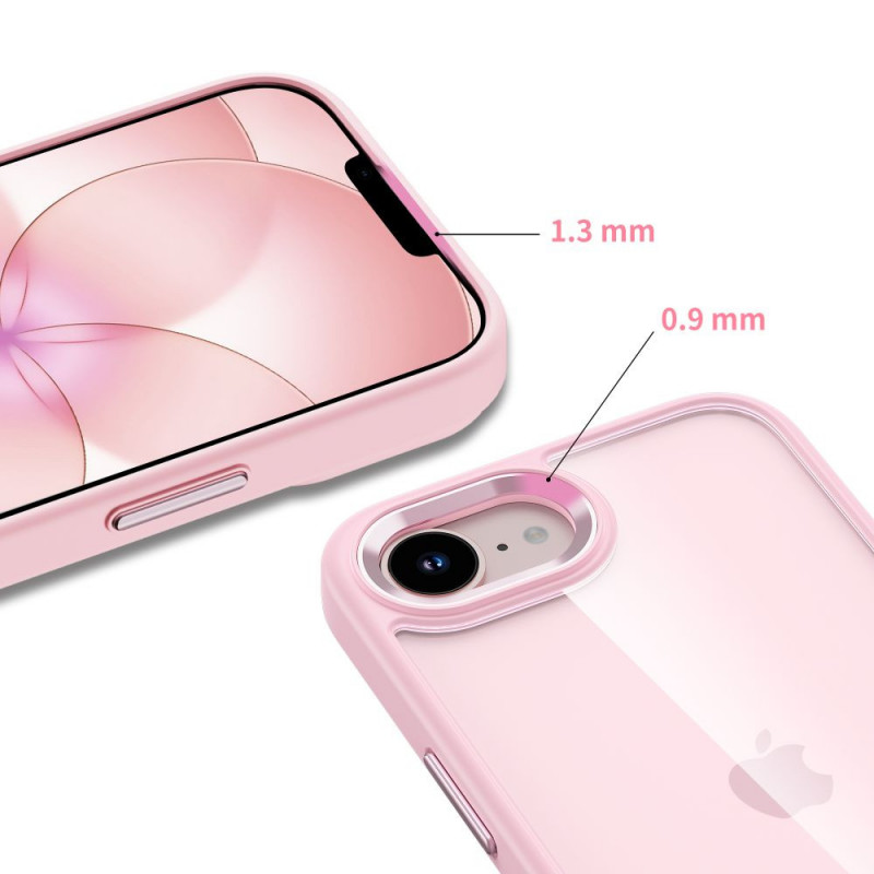 Tech-Protect Magmat puzdro pre Apple iPhone 16e / 17e, soft pink/clear