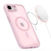 Tech-Protect Magmat MagSafe puzdro pre Apple iPhone 16e / 17e, soft pink/clear