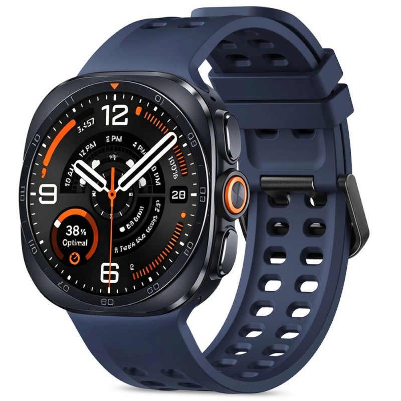 Tech-Protect Silikónový remienok Air pre Samsung Galaxy Watch Ultra 1 / 2 (2024-2026) 47 mm, námornícka modrá