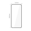 Tech-Protect Glass Fit+ tvrdené sklo pre Motorola Moto G57 / G57 Power / G67 Power (2 ks), čierne