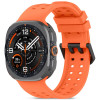 Tech-Protect Silikónový remienok Air pre Samsung Galaxy Watch Ultra 1 / 2 (2024-2026) 47 mm, tangerine orange