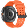 Tech-Protect Silikónový remienok Air pre Samsung Galaxy Watch Ultra 1 / 2 (2024-2026) 47 mm, tangerine orange
