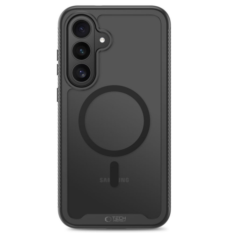 Tech-Protect puzdro Defense MagSafe pre Samsung Galaxy S26 FE matná čierna