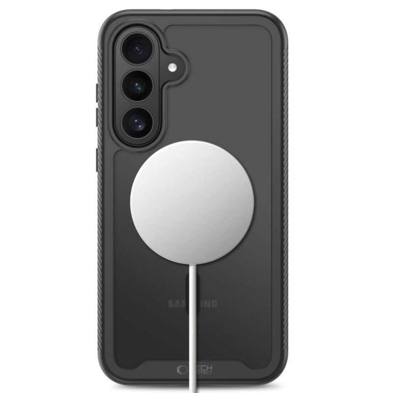 Tech-Protect puzdro Defense MagSafe pre Samsung Galaxy S26 FE matná čierna