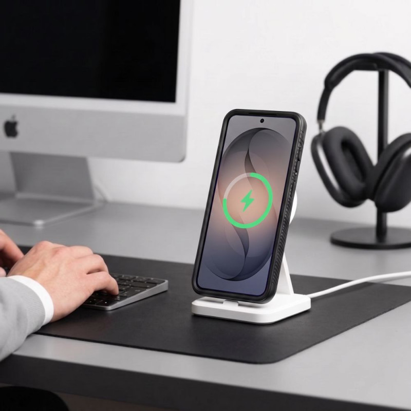Tech-Protect puzdro Defense MagSafe pre Samsung Galaxy S26 FE matná čierna