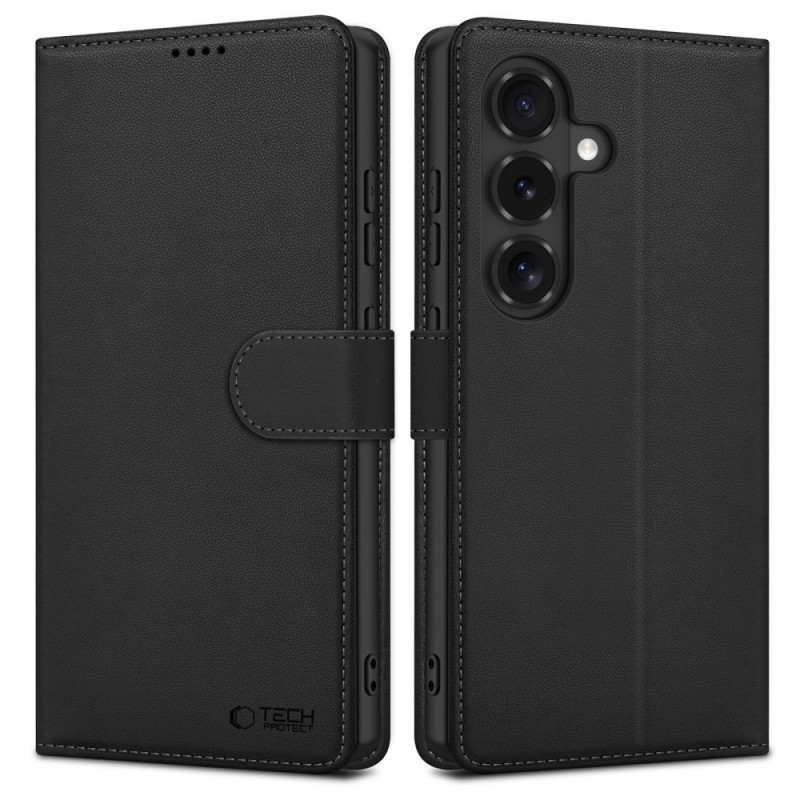 Tech-Protect Peňaženkové puzdro Samsung Galaxy S26 FE čierne