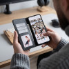 Tech-Protect Peňaženkové puzdro Samsung Galaxy S26 FE čierne