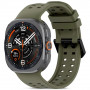 Tech-Protect Silikónový remienok Air pre Samsung Galaxy Watch Ultra 1 / 2 (2024-2026) 47 mm, olivovo zelený