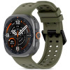Tech-Protect Silikónový remienok Air pre Samsung Galaxy Watch Ultra 1 / 2 (2024-2026) 47 mm, olivovo zelený