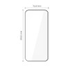 Tech-Protect Glass Fit+ tvrdené sklo Xiaomi Poco F8 Ultra THP5047, čierna (2 ks)
