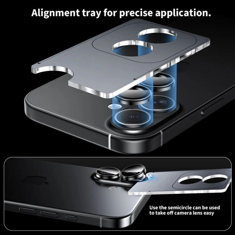 Tech Protect Tech-Protect Camring Fit+ THP5094 krytka fotoaparátu Xiaomi Redmi Note 15 Pro 5G / 15 Pro+ 5G / POCO M8 Pro, čierna