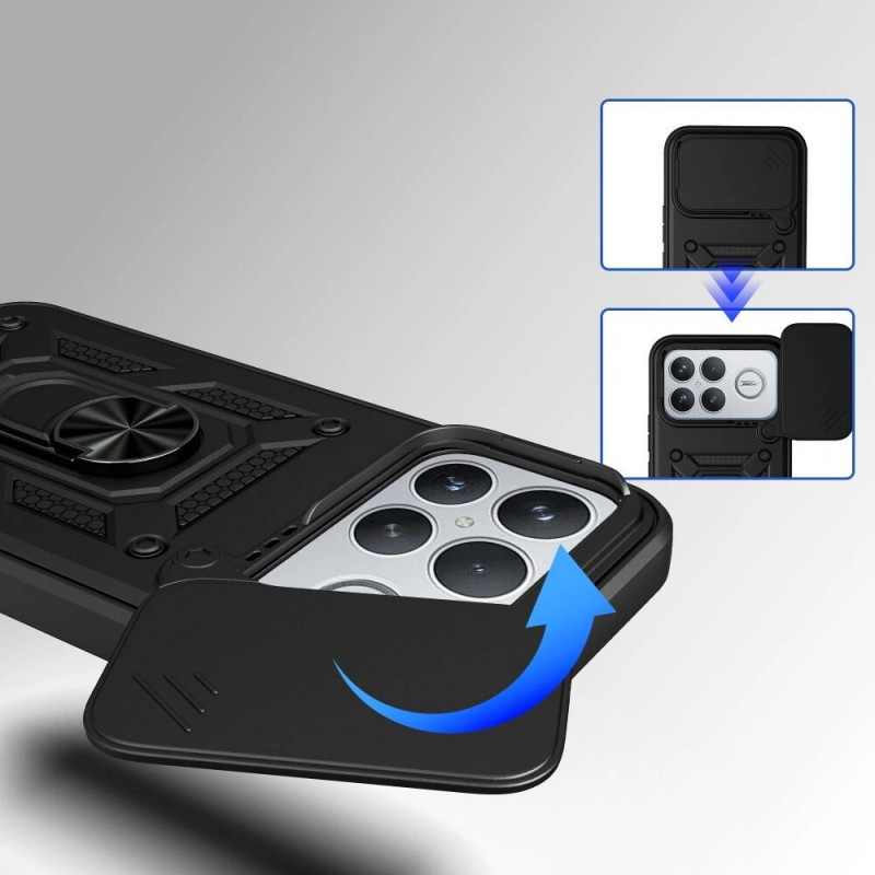 Tech-Protect CamShield Pro puzdro Xiaomi Poco F8 Ultra, čierne