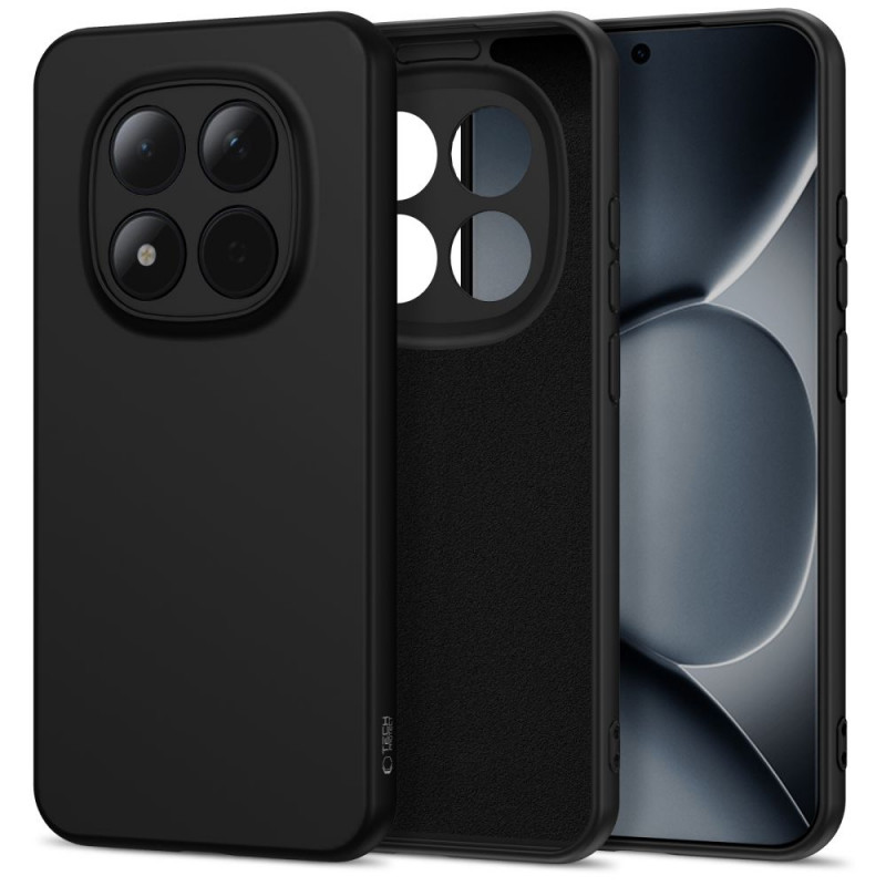 Tech-Protect Icon Silicone Case Xiaomi Redmi Note 15 Pro 5G, čierne