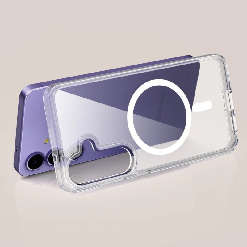 Puzdro Tech-Protect FlexAir MagSafe pre Samsung Galaxy S26, priehľadné