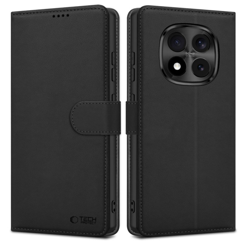 Tech-Protect Peňaženkové puzdro Xiaomi Redmi Note 15 Pro 5G, matná čierna