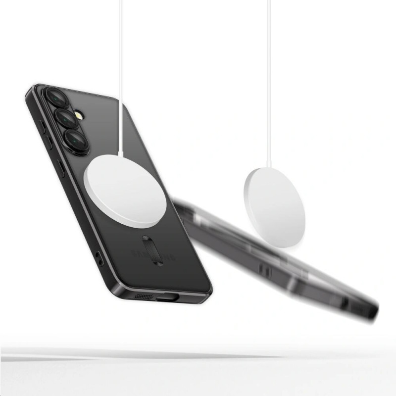 Tech-Protect MagFlex MagSafe puzdro Samsung Galaxy S25, lesklá čierna